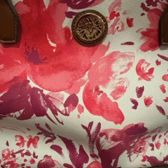 Anne Klein Floral Shoulder Bag For Spring - Picture 6 of 9